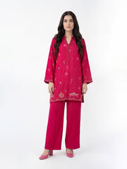 2 Piece Crepe Suit- Embroidered (Pret)