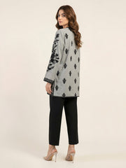 Yarn-Dyed Embroidered Kurti (Pret)