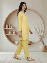 2 Piece Lawn Slub- Embroidered (Pret)