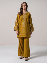 2 Piece Yarn Dyed Suit- Embroidered (Pret)