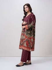 2 Piece Cardigan Khaddar Suit (Pret)