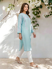 Dobby Shirt-Embroidered (Pret)