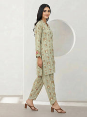 2 Piece Viscose Suit- Embroidered (Pret)