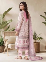 3 Piece Lawn Suit- Embroidered (Pret)