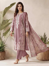 3 Piece Lawn Suit- Embroidered (Pret)
