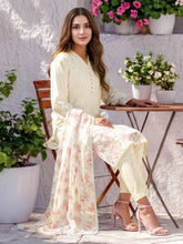 3 Piece Lawn Suit- Embroidered (Pret)