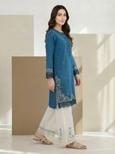 2 Piece Lawn Slub Suit- Embroidered (Pret)