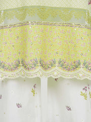 3 Piece Dobby Suit- Embroidered (Pret)