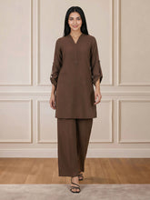 2 Piece Jacquard Yarn Dyed Suit (Pret)