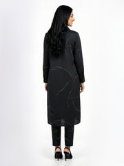 2 Piece Silk Suit- Printed (Pret)
