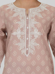 Lawn Texture Shirt- Embroidered (Pret)