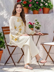 Lawn Shirt- Embroidered (Pret)