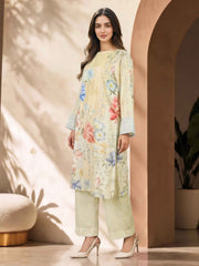2 Piece Silk Suit (Pret)