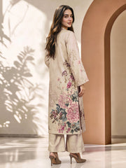 2 Piece Silk Suit- Embellished (Pret)