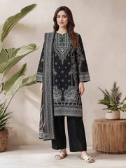 2 Piece Lawn Slub Suit (Pret)