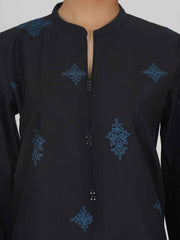Lawn Shirt- Embroidered (Pret)
