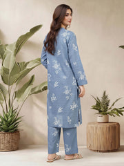 2 Piece Lawn Texture Suit (Pret)