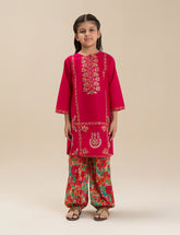 2 PIECE ETHNIC EMBROIDERED SUIT