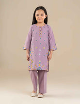 2 PIECE FLORAL EMBROIDERED SUIT