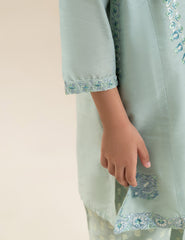 2 PIECE FLORAL EMBROIDERED SUIT