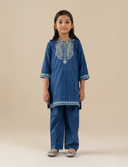 2 PIECE EMBROIDERED SUIT