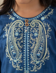 2 PIECE EMBROIDERED SUIT