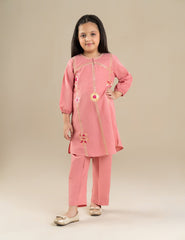2 PIECE EMBROIDERED SUIT