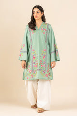 EMBROIDERED LAWN SHIRT (PRET)