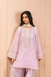 2 PIECE EMBROIDERED ZARI JACQUARD SHIRT (LUXURY PRET)