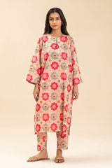 2 PIECE PRINTED LAWN SUIT (PRET)