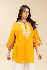 EMBROIDERED DORIA SHIRT (PRET)