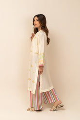 2 PIECE EMBROIDERED DORIA SUIT (PRET)