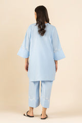 2 PIECE EMBROIDERED DORIA SUIT (PRET)