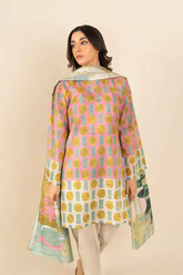 3 PIECE PRINTED LAWN SUIT (PRET)