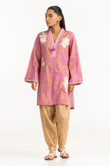 Cambric Embroidered Co-Ord Set