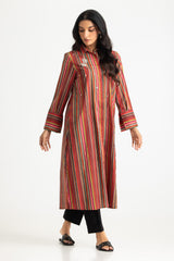 Cambric Printed Embellished Shirt