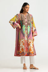 Cambric Printed Long Shirt