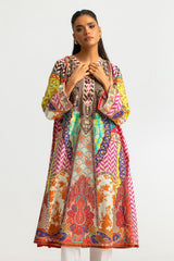 Cambric Printed Long Shirt