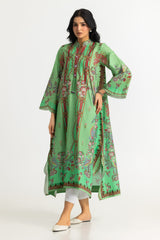 Cambric Printed Long Shirt