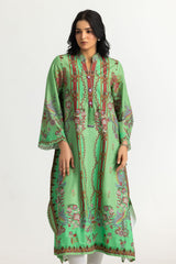 Cambric Printed Long Shirt