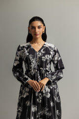 Cambric Printed Long Shirt