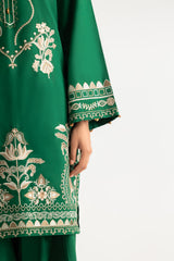 Cotton Bana Dora Embroidered Co-Ord Set
