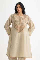 Cotton Bana Dora Embroidered Co-Ord Set