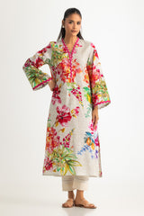 Cotton Bana Dora Printed Shirt