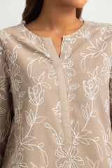 Cotton Embroidered Co-Ord Set