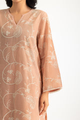 Cotton Embroidered Co-Ord Set