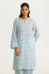 Cotton Printed Co-Ord Set With Embroidered