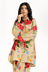 Cotton Viscose Printed Co-Ord Set