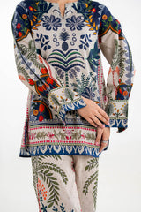 Cross Hatch Printed Co-Ord Set