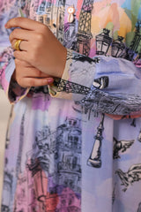 Cross Hatch Printed Co-Ord Set